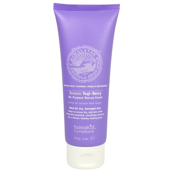 Tweak'd by Nature Restore Yogi Berry All Purpose Rescue Cream 85 g / 3 oz SEALED - Picture 1 of 4